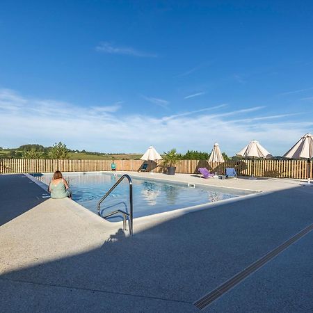 Camping Domaine Saane Et Mer Quiberville ภายนอก รูปภาพ
