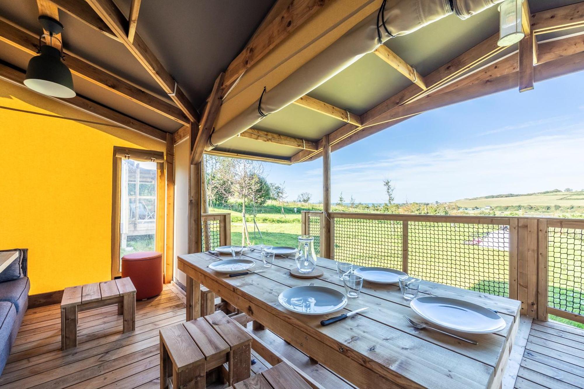 Camping Domaine Saane Et Mer Quiberville ห้อง รูปภาพ