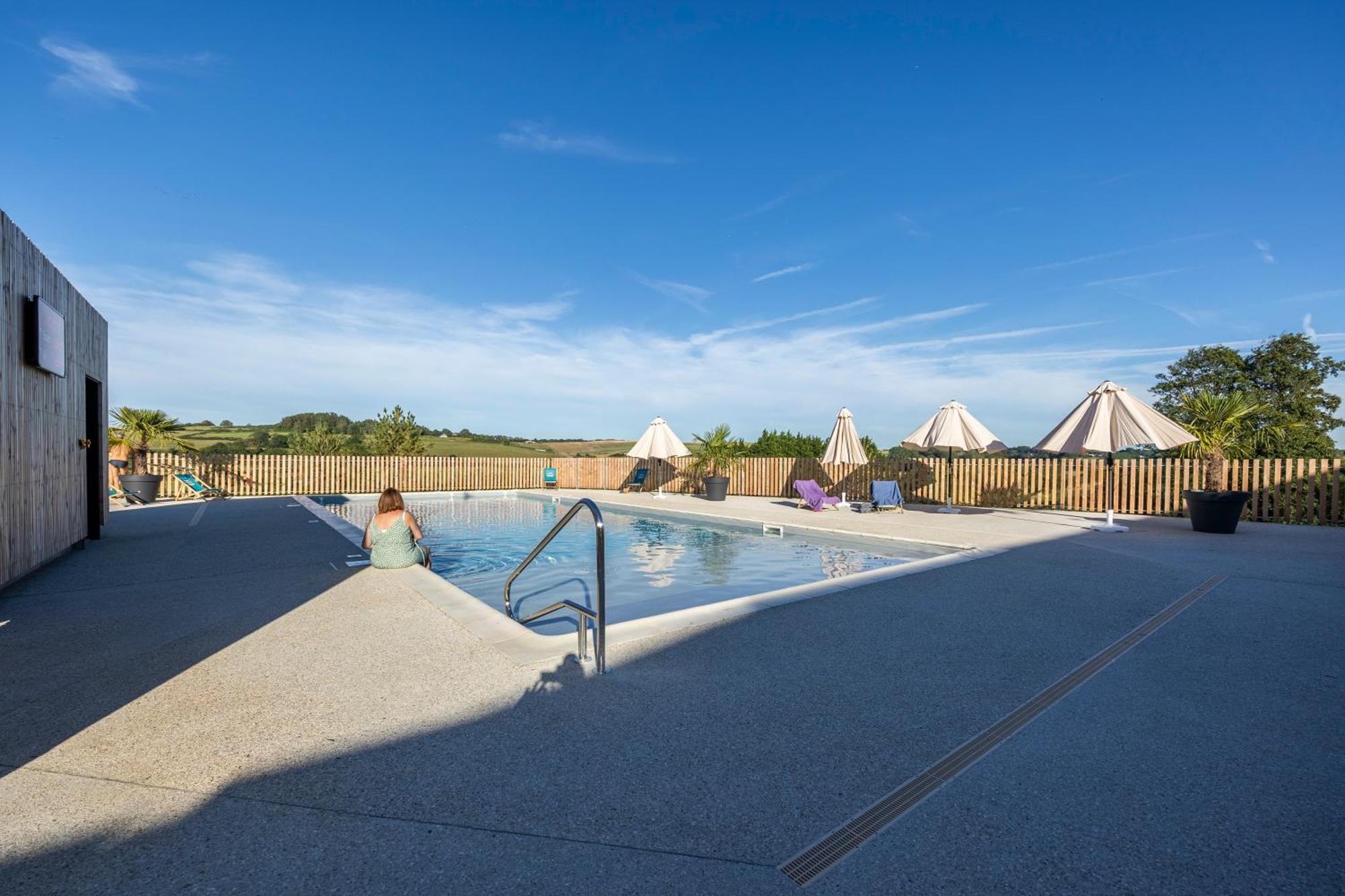 Camping Domaine Saane Et Mer Quiberville ภายนอก รูปภาพ