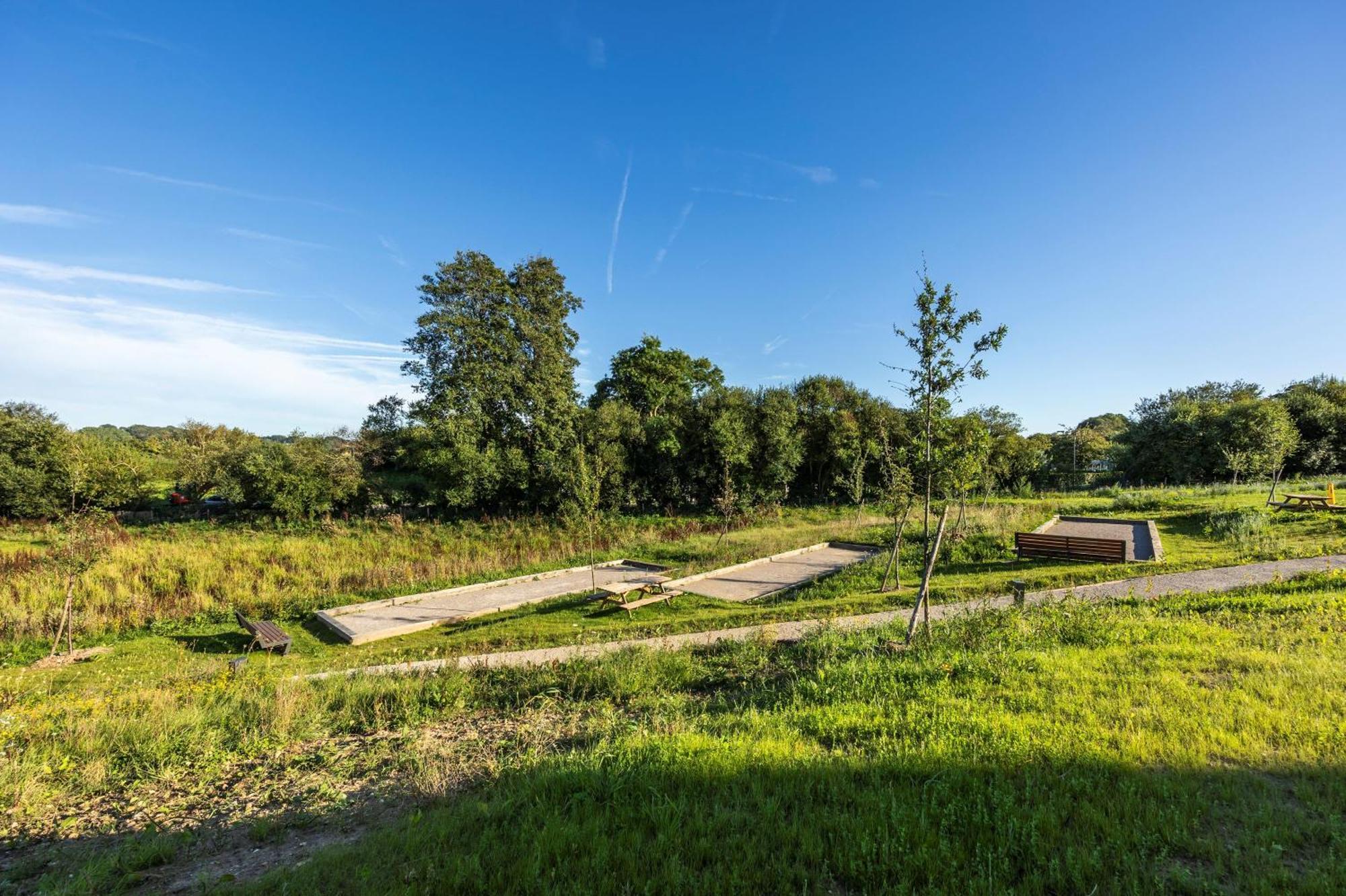 Camping Domaine Saane Et Mer Quiberville ภายนอก รูปภาพ