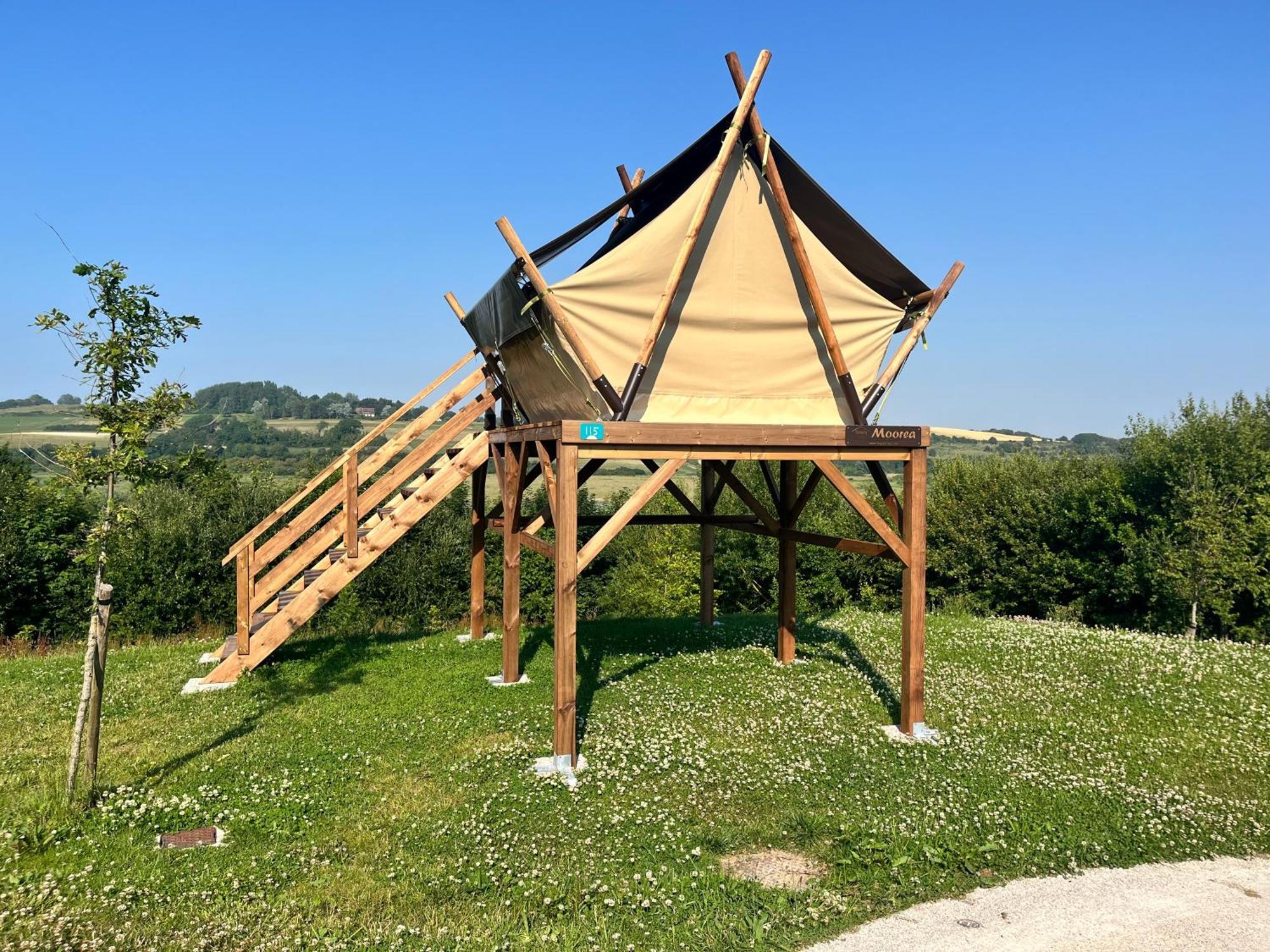 Camping Domaine Saane Et Mer Quiberville ภายนอก รูปภาพ